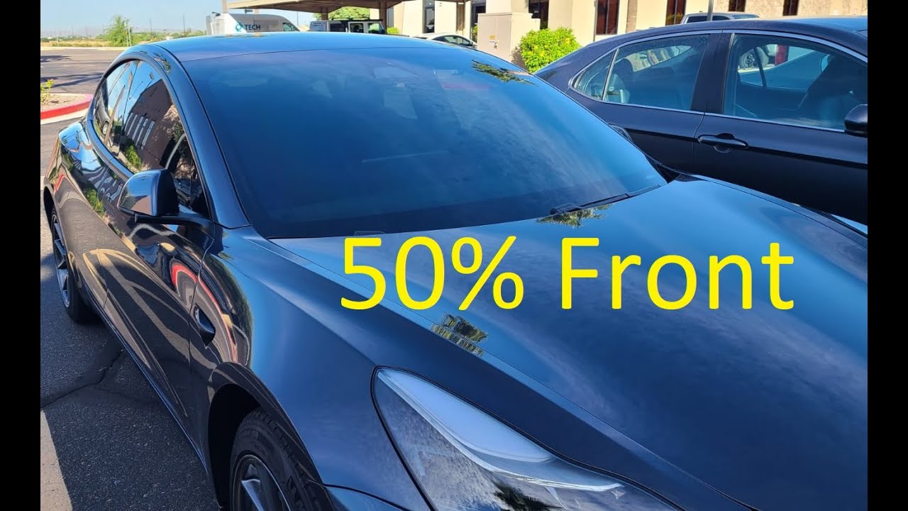 50 Vs 70 Windshield Tint